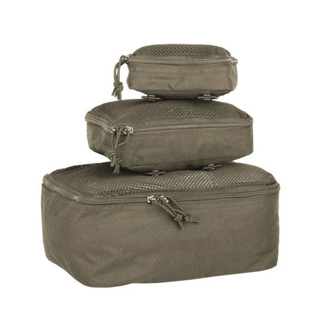 Mil-Tec - Mesh Pouch Sæt (3 pak) // Olivengrøn-2-XtraGrej