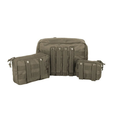 Mil-Tec - Mesh Pouch Sæt (3 pak) // Sort-4-XtraGrej