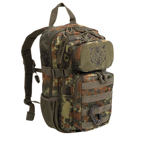 Mil-Tec - Militærrygsæk til Børn (14L) // Flecktarn-1-XtraGrej