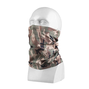 Mil-Tec - Multi Funktionel Hovedbeklædning // Woodland Camouflage-1-XtraGrej