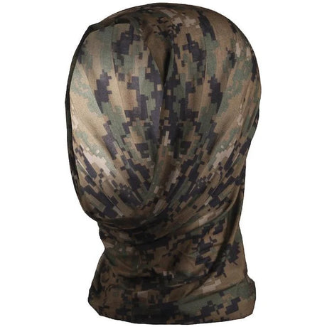 Mil-Tec - Multi Funktionel Hovedbeklædning // Woodland Camouflage-3-XtraGrej