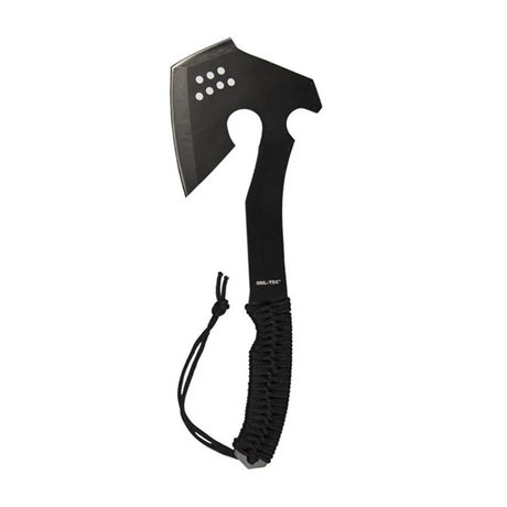 Mil-Tec - Økse Med Sort Paracord - 36 cm-1-XtraGrej
