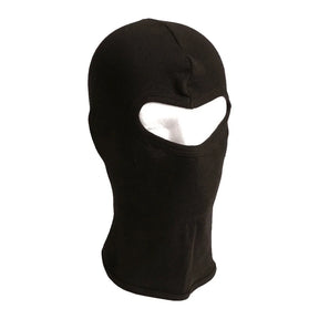 Mil-Tec - One-Hole Fine-Ribbed Balaclava // Sort-1-XtraGrej