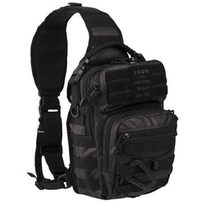 Mil-Tec - One Strap Assault Pack Small // Tactical Black-1-XtraGrej