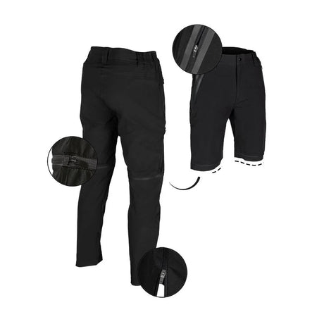 Mil-Tec - Performance Zip-Off Herre Bukser Sort-2-XtraGrej