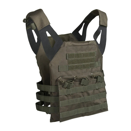 Mil-Tec - Plate Carrier Vest Gen II // Olivengrøn-1-XtraGrej