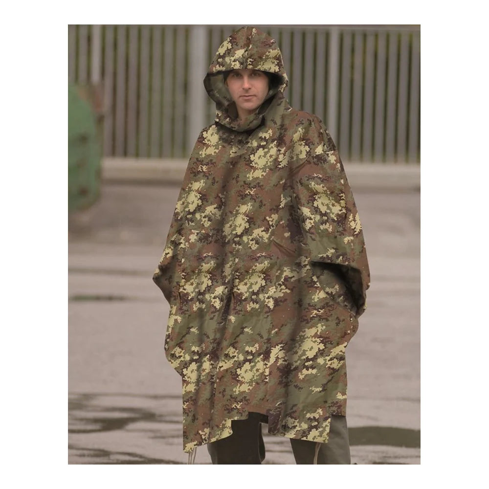 Mil-Tec - Ripstop Regnslag // Vegetato Woodland-1-XtraGrej
