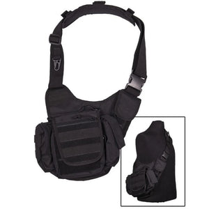 Mil-Tec - Sling Bag Multifunction // Sort-1-XtraGrej