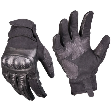 Mil-Tec - Tactical Gen II Handsker i læder // Sort-1-XtraGrej