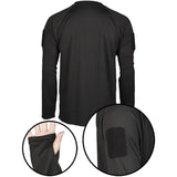 Mil-Tec - Tactical Quick Dry Langærmet T-Shirt // Dark Coyote-2-XtraGrej