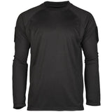 Mil-Tec - Tactical Quick Dry Langærmet T-Shirt // Sort-1-XtraGrej
