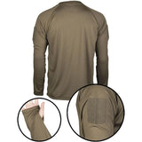 Mil-Tec - Tactical Quick Dry Langærmet T-Shirt // Sort-3-XtraGrej