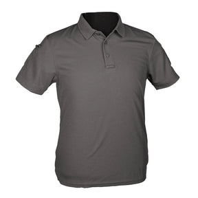 Mil-Tec - Tactical Quickdry Herre Polo T-shirt // Grå-1-XtraGrej