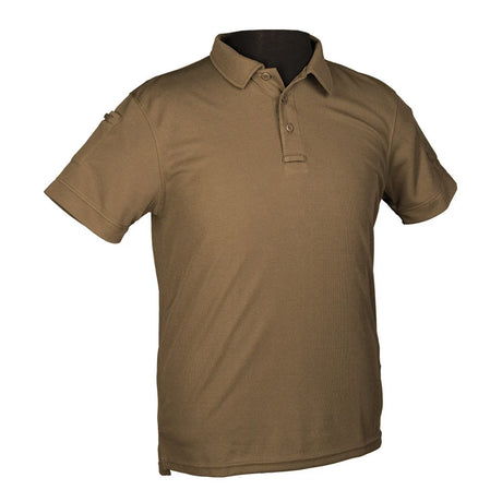 Mil-Tec - Tactical Quickdry Herre Polo T-shirt // Olivegreen-1-XtraGrej