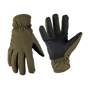 Mil-Tec - Thinsulate Softshell Handsker // Olivengrøn-1-XtraGrej
