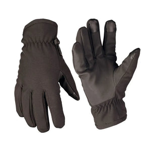 Mil-Tec - Thinsulate Softshell Handsker // Sort-1-XtraGrej