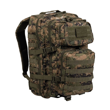 Mil-Tec - US Assault Pack Large Camo 36L // Woodland-1-XtraGrej