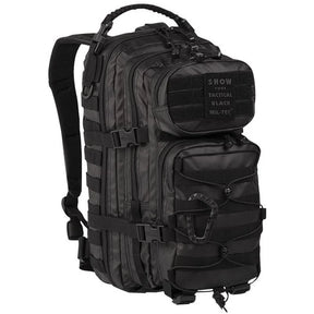Mil-Tec - US Assault Pack Small // Tactical Black-1-XtraGrej