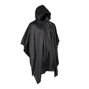 Mil-Tec - Wet Weather Poncho // Sort-1-XtraGrej