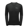 Montane - Dart Langærmet T-shirt Sort-1-XtraGrej
