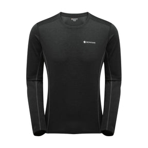 Montane - Dart Langærmet T-shirt Sort-1-XtraGrej