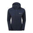 Montane - Krypton Dame Softshell Hoodie // Eclipse Blue-1-XtraGrej