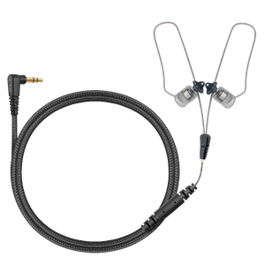N-ear - 360 Flexo Dynamic™ Dual Radio Øresnegl // Braided Fiber-1-XtraGrej