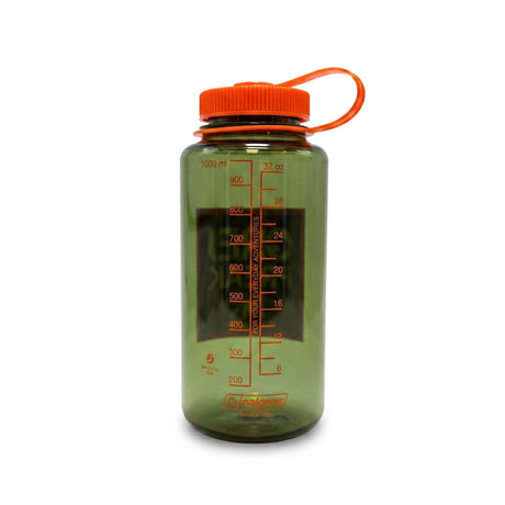 Nalgene - Wide Mouth Sustain Drikkedunk m. GrejFreak.dk Logo 1L // Grøn-2-XtraGrej