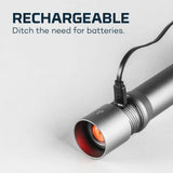 NEBO - DAVINCI 3500 Genopladelig Lommelygte 3500 Lumen-7-XtraGrej