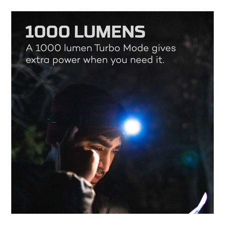Nebo - EINSTEIN FLEX 1000 Genopladelig Pandelampe 1000 Lumen-6-XtraGrej
