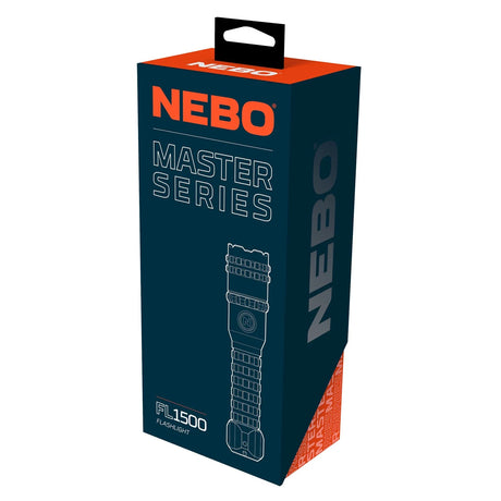 Nebo - Master Series FL1500 Genopladelig Lommelygte 1500 Lumen-3-XtraGrej