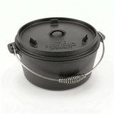 Nordic Bushcraft - 12L Dutch Oven Støbejernsgryde-1-XtraGrej