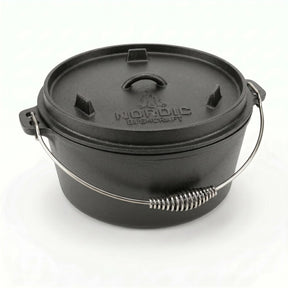 Nordic Bushcraft - 12L Dutch Oven Støbejernsgryde-1-XtraGrej