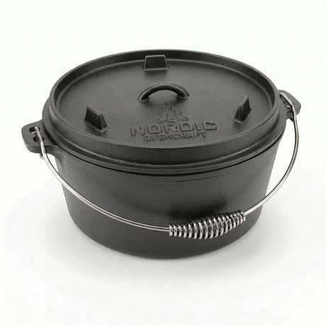 Nordic Bushcraft - 12L Dutch Oven Støbejernsgryde-1-XtraGrej