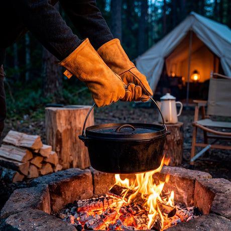 Nordic Bushcraft - Fire Gloves Bålhandsker-4-XtraGrej
