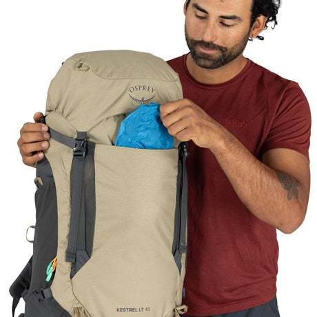 Osprey - Kestrel LT 45 Herre Vandrerygsæk 45L // Moss Green-10-XtraGrej