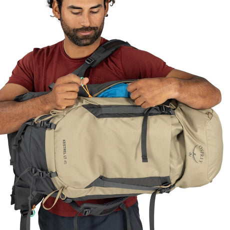 Osprey - Kestrel LT 45 Herre Vandrerygsæk 45L // Moss Green-8-XtraGrej