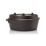 Petromax - Dutch Oven ft12 Fladbundet Støbejernsgryde 10,8L-1-XtraGrej