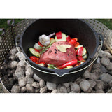 Petromax - Dutch Oven ft12 Fladbundet Støbejernsgryde 10,8L-4-XtraGrej