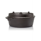 Petromax - Dutch Oven ft6 Fladbundet Støbejernsgryde 5,5L-1-XtraGrej