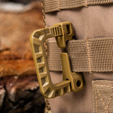 M-Tac Plastic CarabinerGrimloc