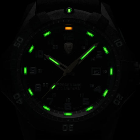 ProTek - PT1005 42 mm Outdoor Ur // Sort & Grøn-5-XtraGrej
