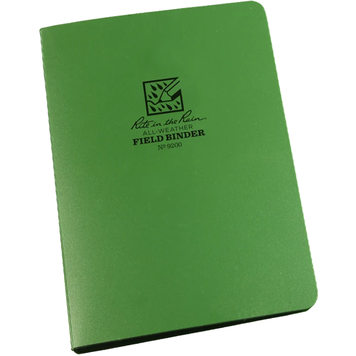 Rite In The Rain - 1/2" Ring Binder // Olivengrøn-1-XtraGrej