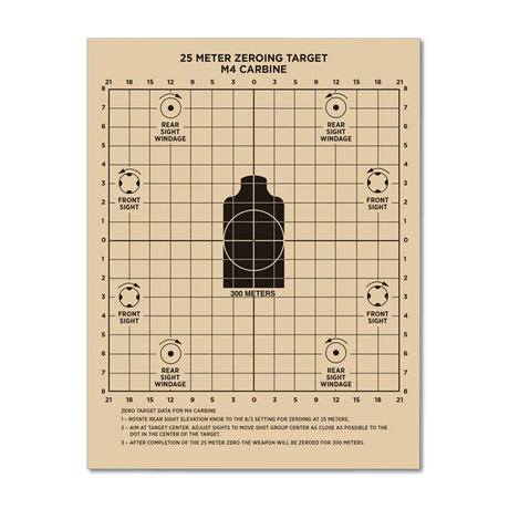 Rite In The Rain - 25 Meter Zeroing Target-1-XtraGrej