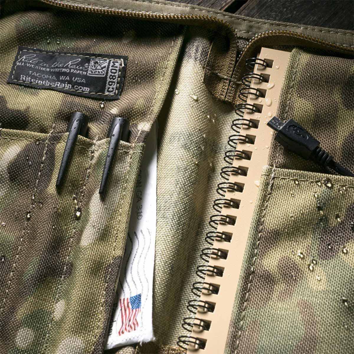 Rite In The Rain - Bound Book Cover // Multicam-4-XtraGrej