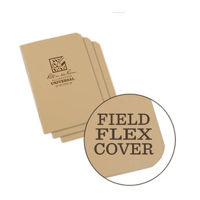 Rite In The Rain - Mini Stapled Notebook (3-pak) // Sand-1-XtraGrej