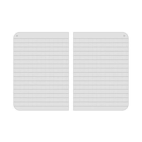 Rite In The Rain - Mini Stapled Notebook (3-pak) // Sort-6-XtraGrej