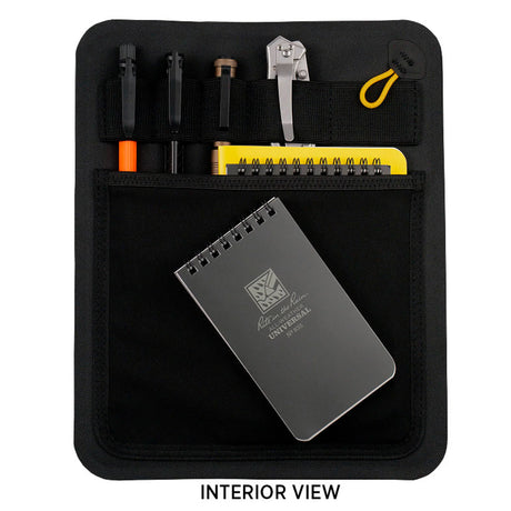 Rite In The Rain - Monsoon Rapid // Large Utility Bag 9x11 Black Expandable-2-XtraGrej