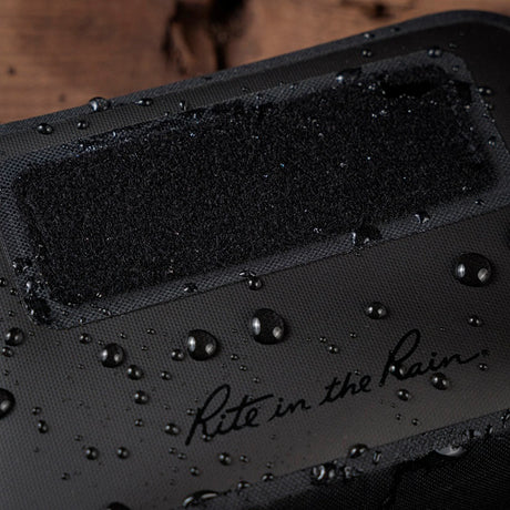 Rite In The Rain - Monsoon Rapid // Small Utility Pouch 4.5X7 Black W/Velcro-6-XtraGrej