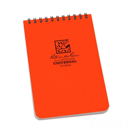 Rite In The Rain - Pocket Top Spiral 10 x 15 cm // Orange-1-XtraGrej